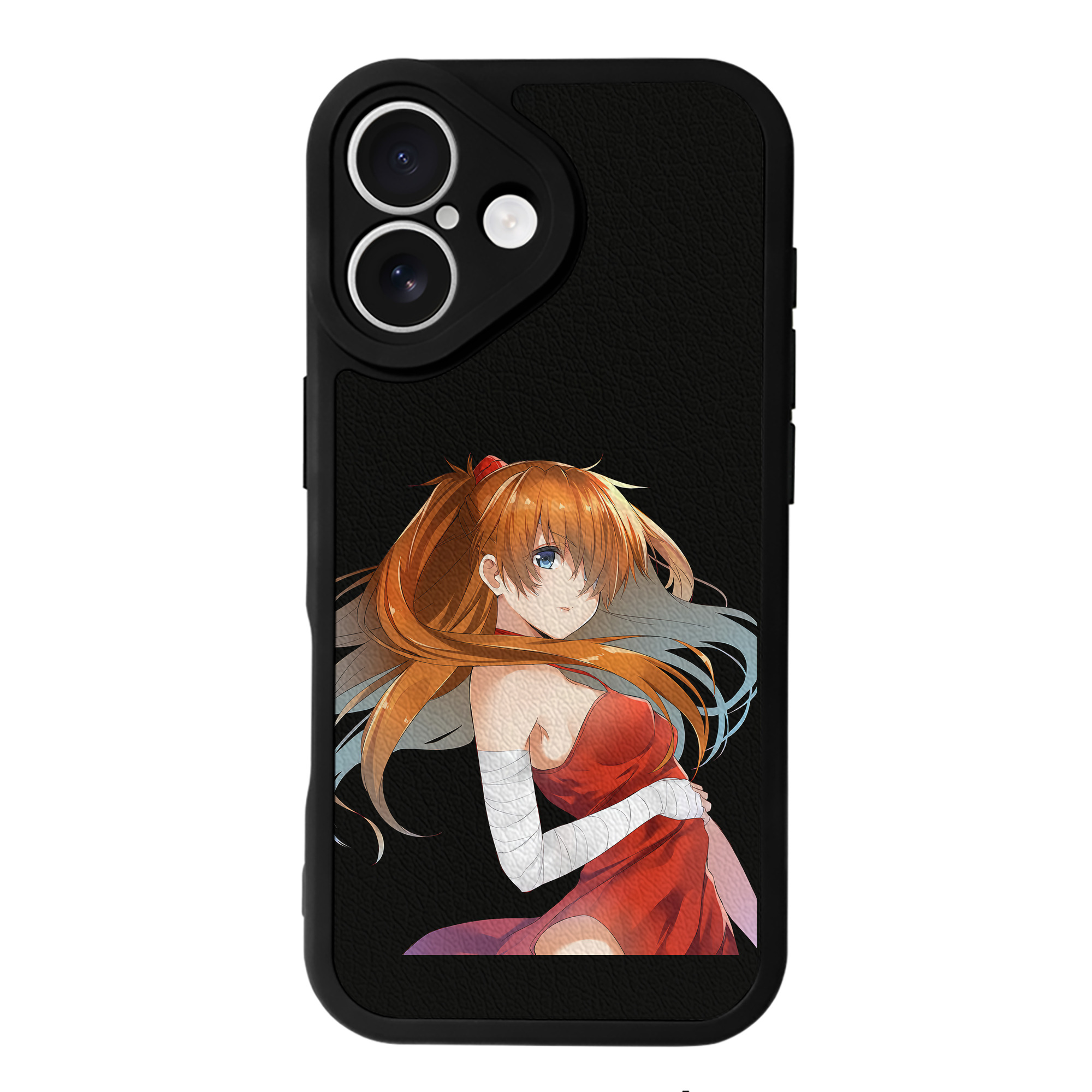 （画像用） EVA 新世紀エヴァンゲリオン 【iPhone 16シリーズ対応】シリコンスマホケース（レザー調） 材質：シリコン